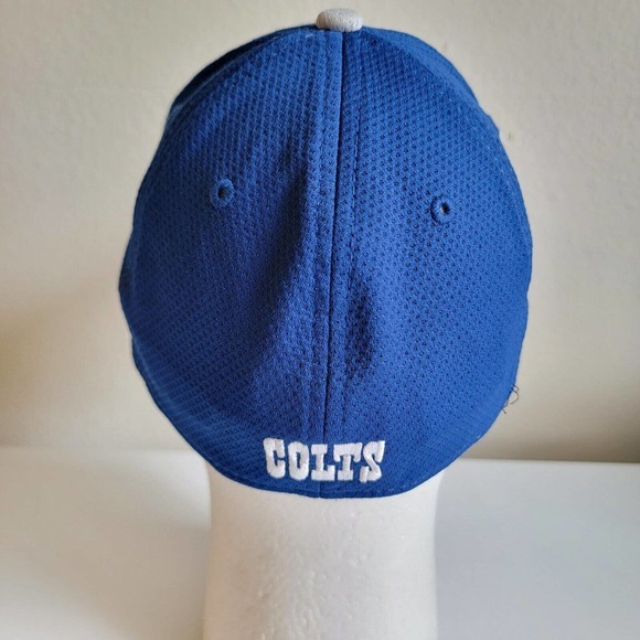 New Era 39Thirty Men's NFL Indianapolis Colts Blue Hat Size Small/ Medium - Picture 4 of 9